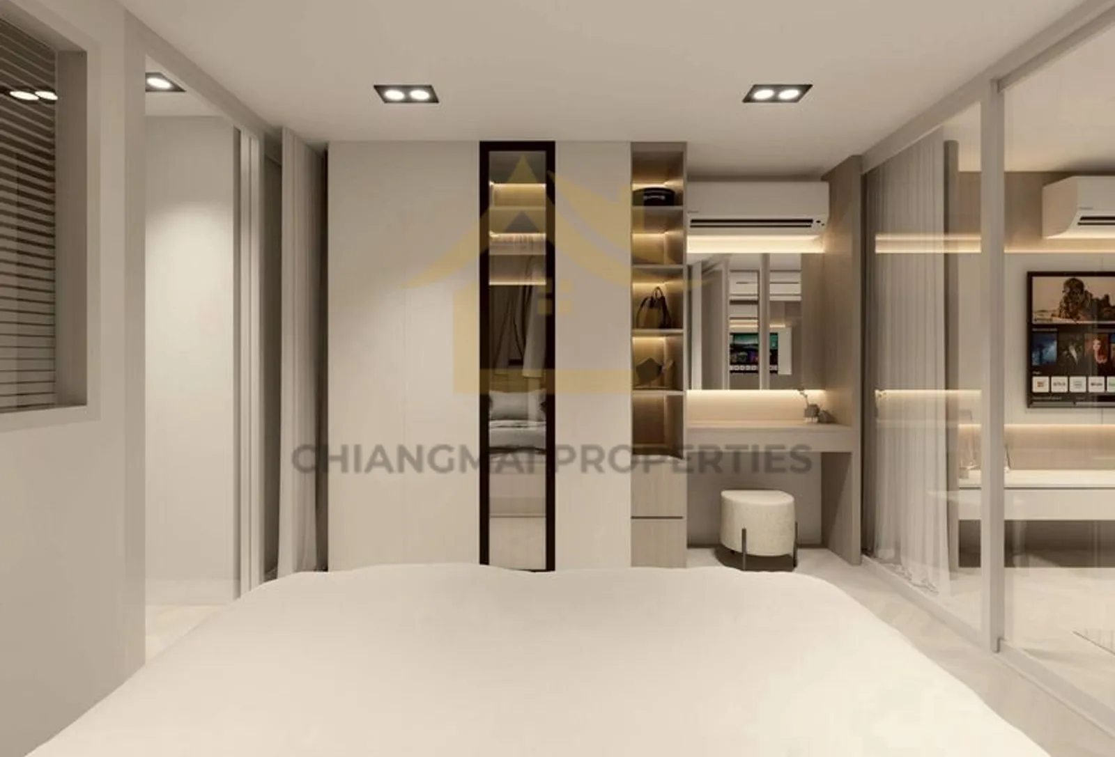 คอนโดรีโนเวท 53 ตร.ม. 1 ห้องนอน | ช้างเผือก | เชียงใหม่ — photo 9 of 13
