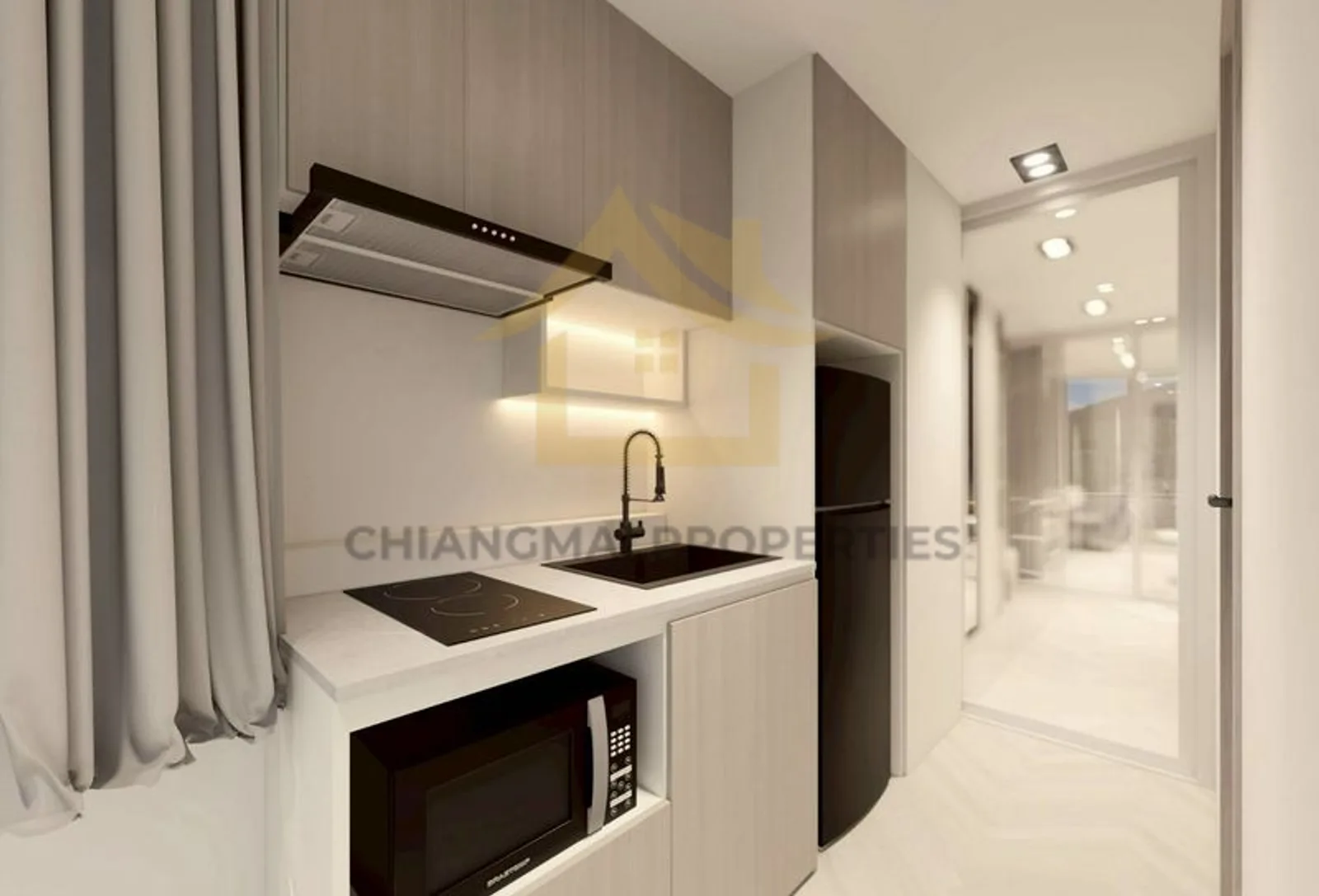 คอนโดรีโนเวท 53 ตร.ม. 1 ห้องนอน | ช้างเผือก | เชียงใหม่ — photo 10 of 13