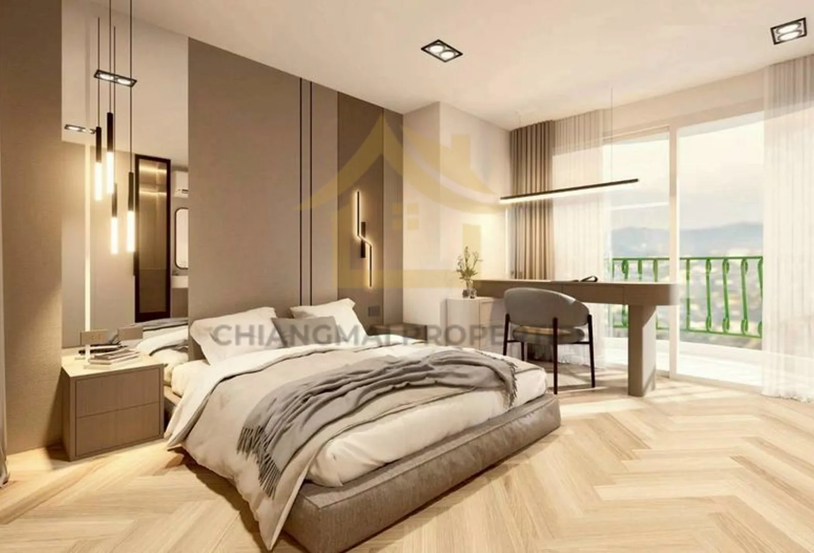 Sub-3M 1-Bed Freehold Condo | Chang Phueak | Chiang Mai — photo 7 of 13