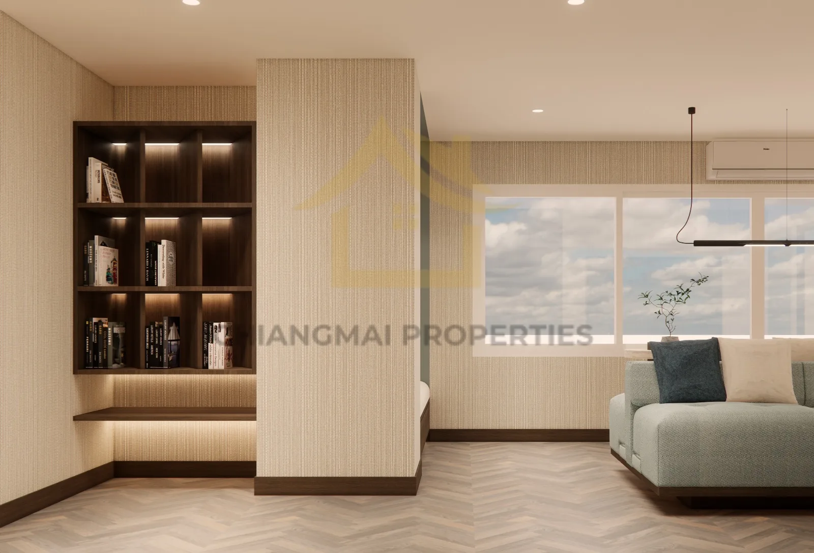 2-Bed 2-Bath Condo With Warranty | Suthep | Chiang Mai — photo 2 of 12