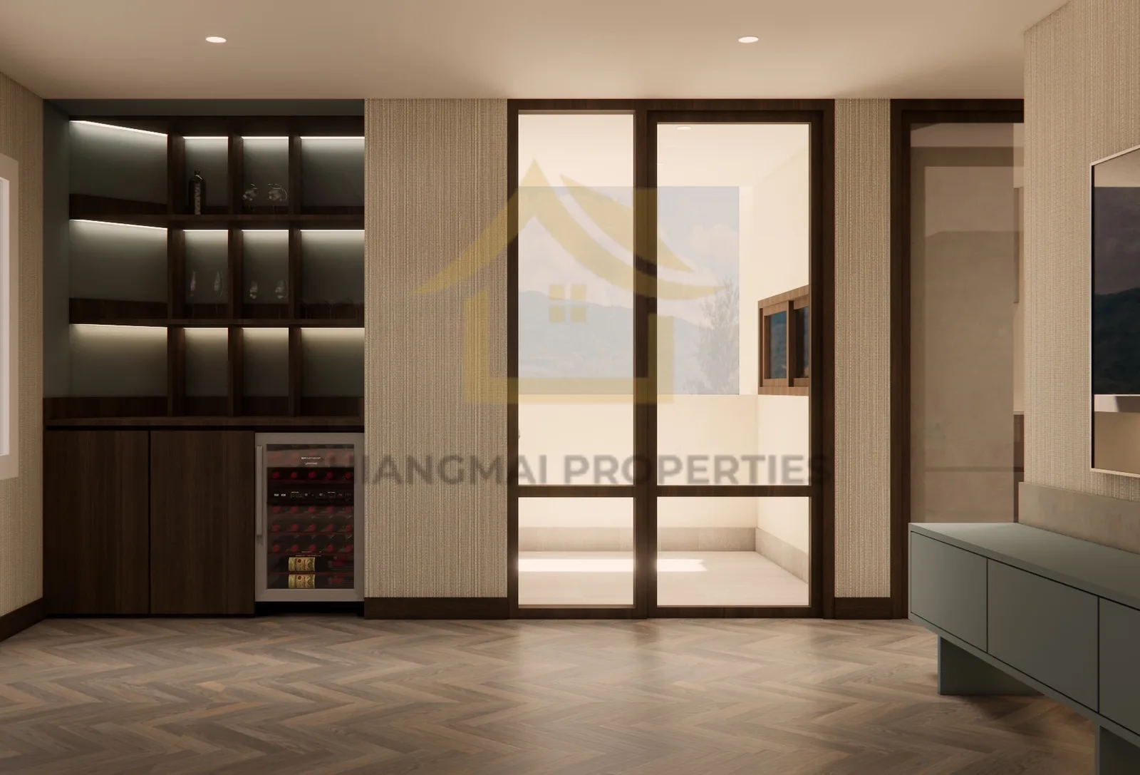 2-Bed 2-Bath Condo With Warranty | Suthep | Chiang Mai — photo 5 of 12