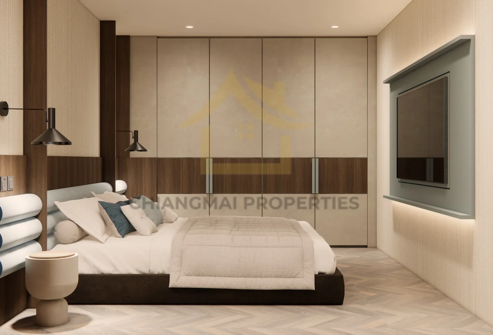 2-Bed 2-Bath Condo With Warranty | Suthep | Chiang Mai — photo 11 of 12