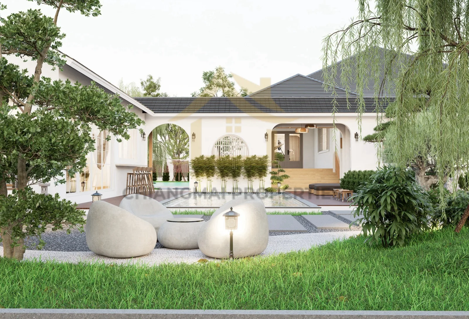 Pool Villa For Sale, 1.07 Rai | Hang Dong | Chiang Mai — photo 1 of 12