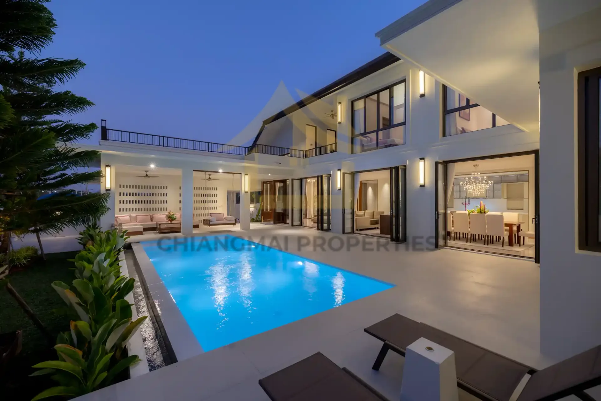740 sqm Pool Villa For Sale | Saraphi | Chiang Mai