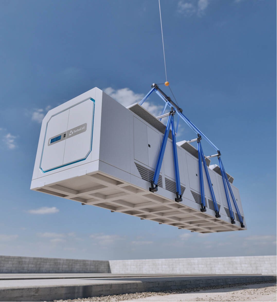 Long corridor of server racks illuminated with blue LED lights inside a modern data center.