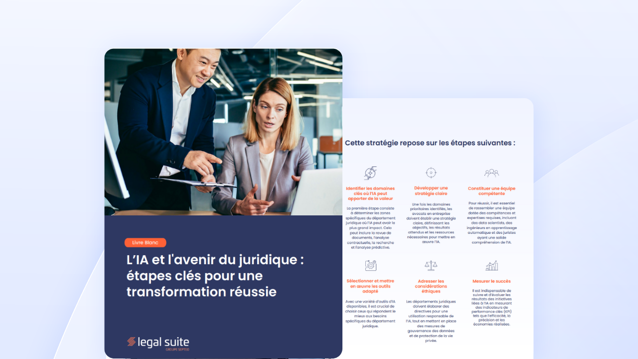 Télécharger le livre blanc L'IA et l'avenir du juridique