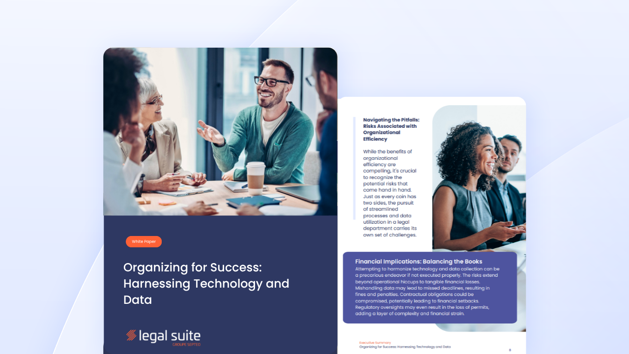 Executive Summary Organizing for Success: Harnessing Technology and Data