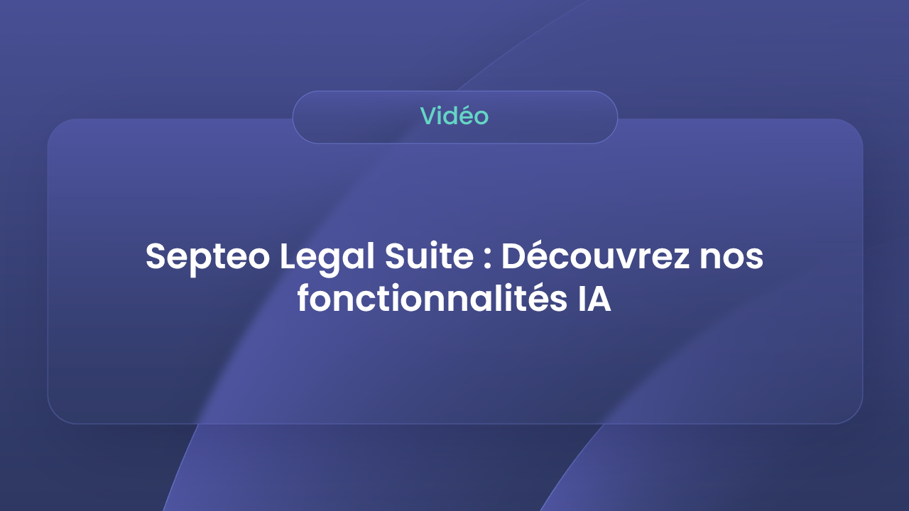 Voir la video et découvrez nos fonctionnalités IA