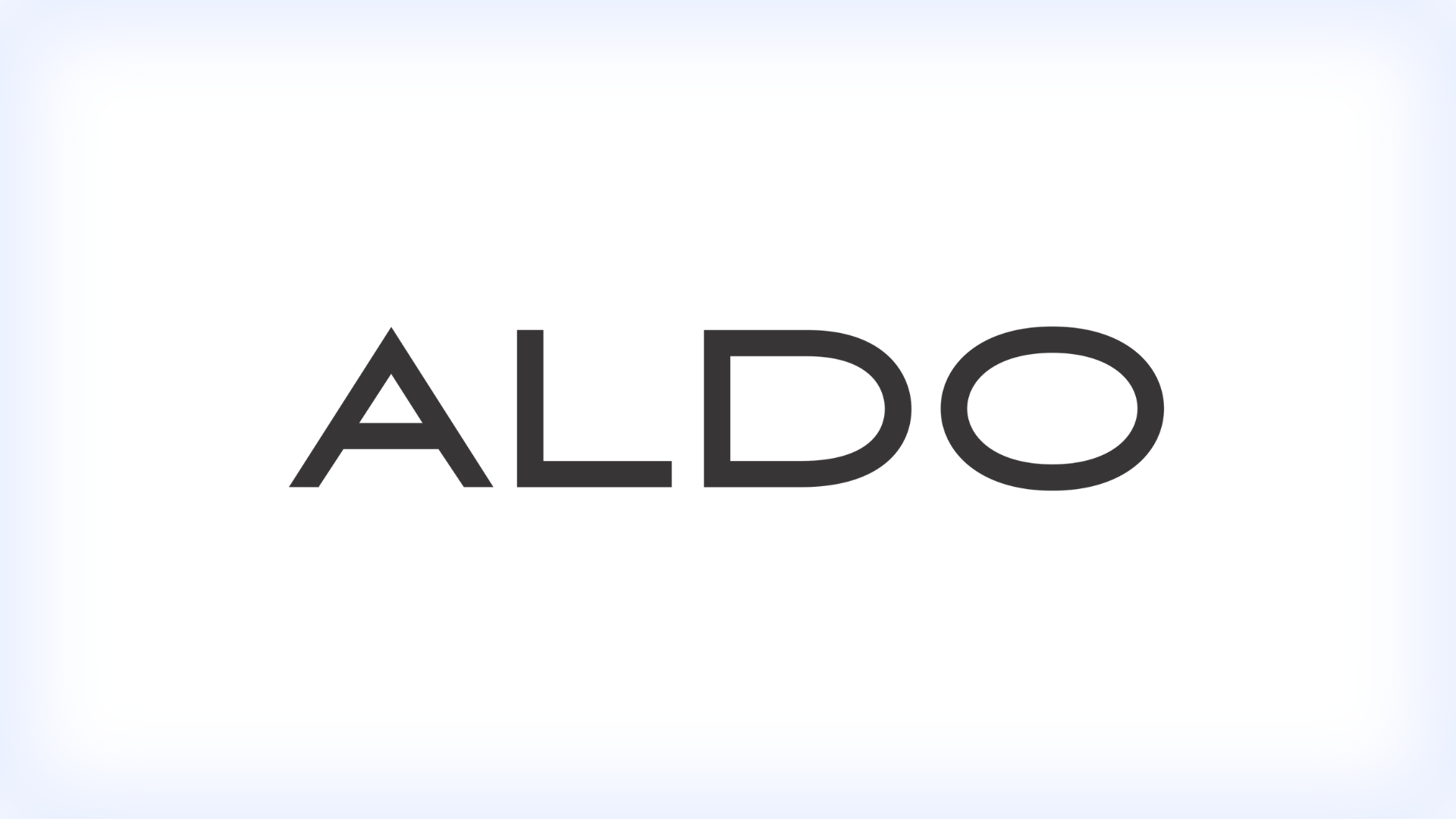 Logo Aldo sur fond blanc