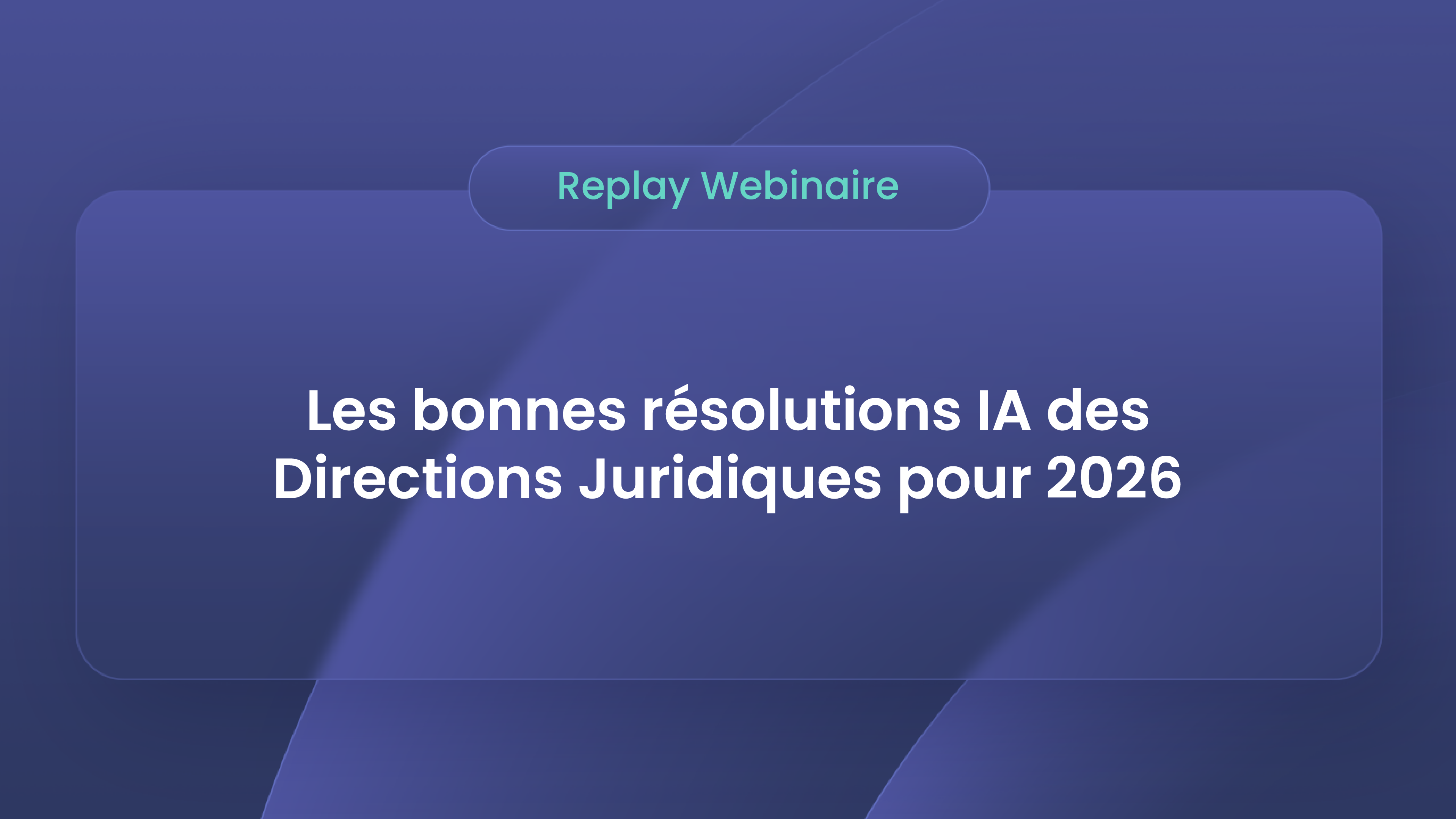 Voir le Replay intelligence artificielle