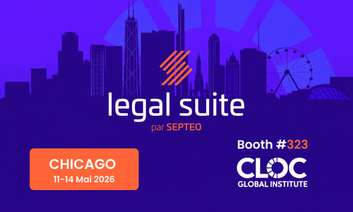 Rendez-vous à CLOC 2026 avec Septeo Legal Suite booth 323