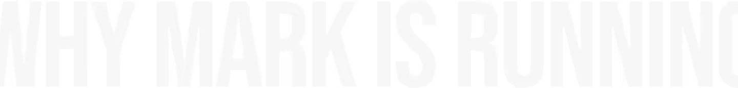 Why Mark is Running Text Image