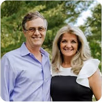 Mark Suerth with his wife, representing family, faith, and leadership values.