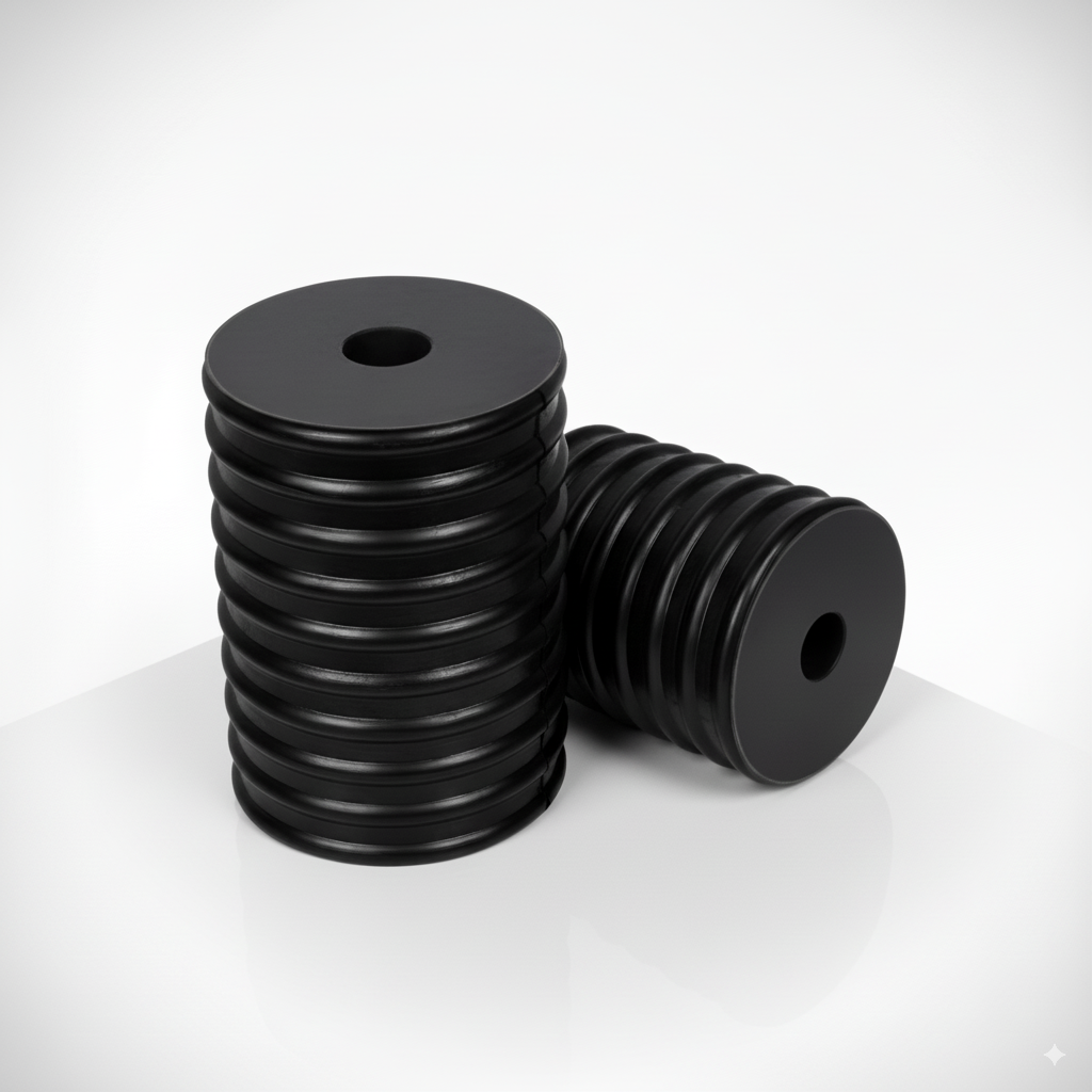 OEM Solid Plastic Dampers Manufacturing#1.9