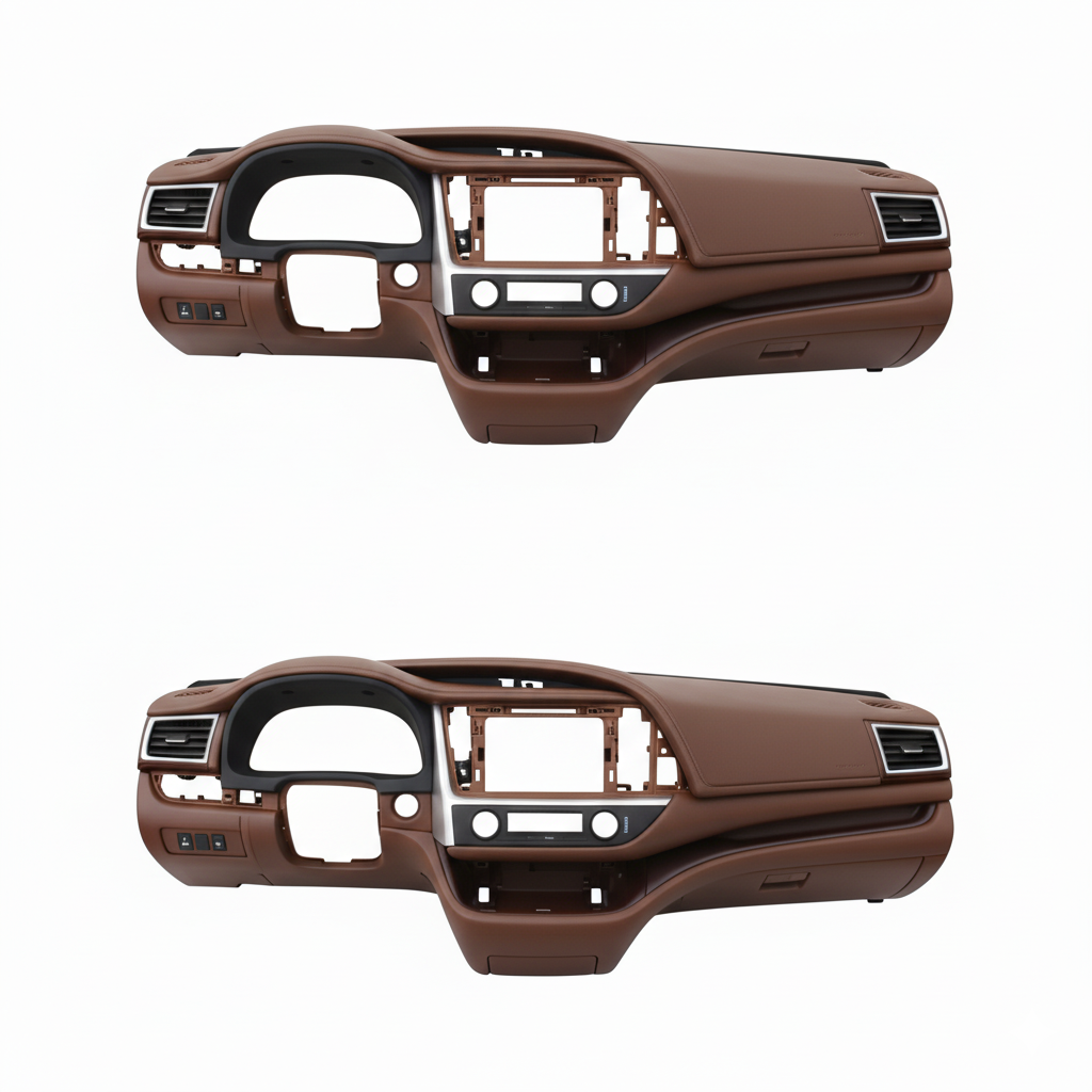 Plastic Dashboard Panel for Automotive Interiors#1.9