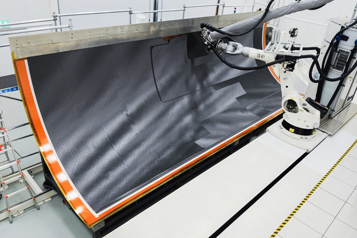 Plastic Outer Fuselage Skin Panel#1.9