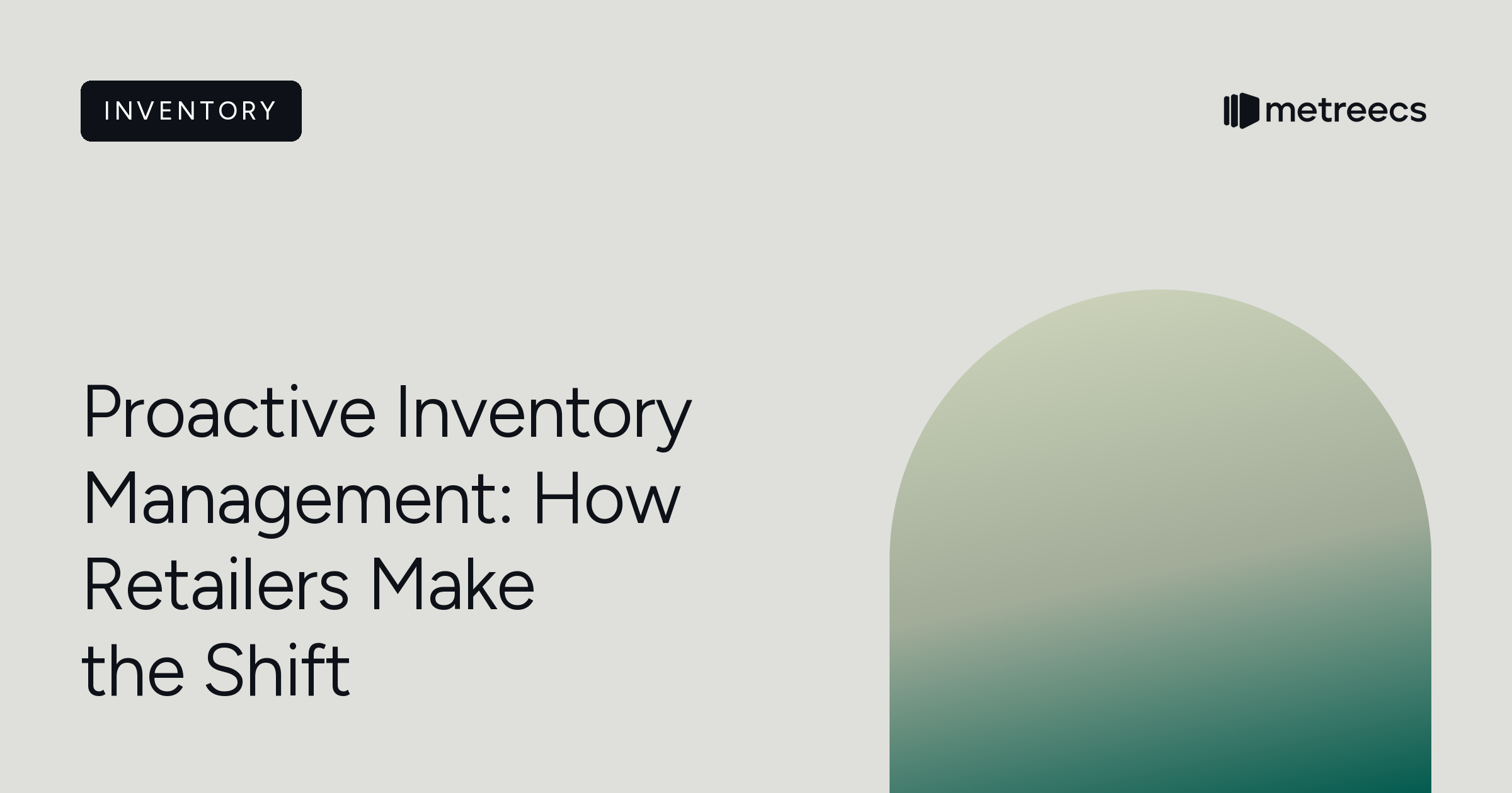Proactive inventory management: shifting from reactive to proactive