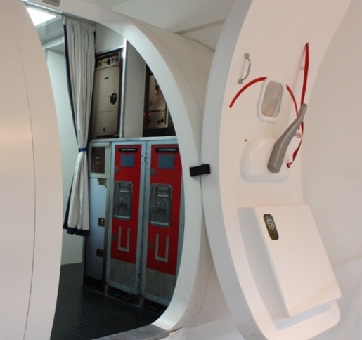 Entrée du simulateur de vol