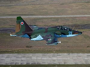 D'après certains, c'est un Sukhoi 25 qui aurait abattu le B777 MH17