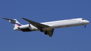 Un MD83 de Swift Air identique au modèle accidenté au Mali en juillet 2014
