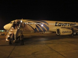 Un Airbus A320 d'Egypt Air - Image Flight Report