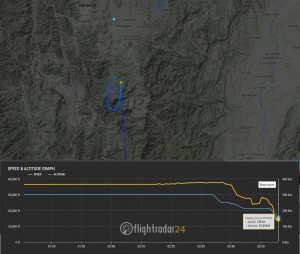 Alors qu'il se trouve à une 50aine de km de l'aéroport, l'avion se met en circuit d'attente, une situation tout à fait banale...