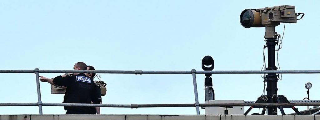 Déploiement forces de l'ordre Gatwick