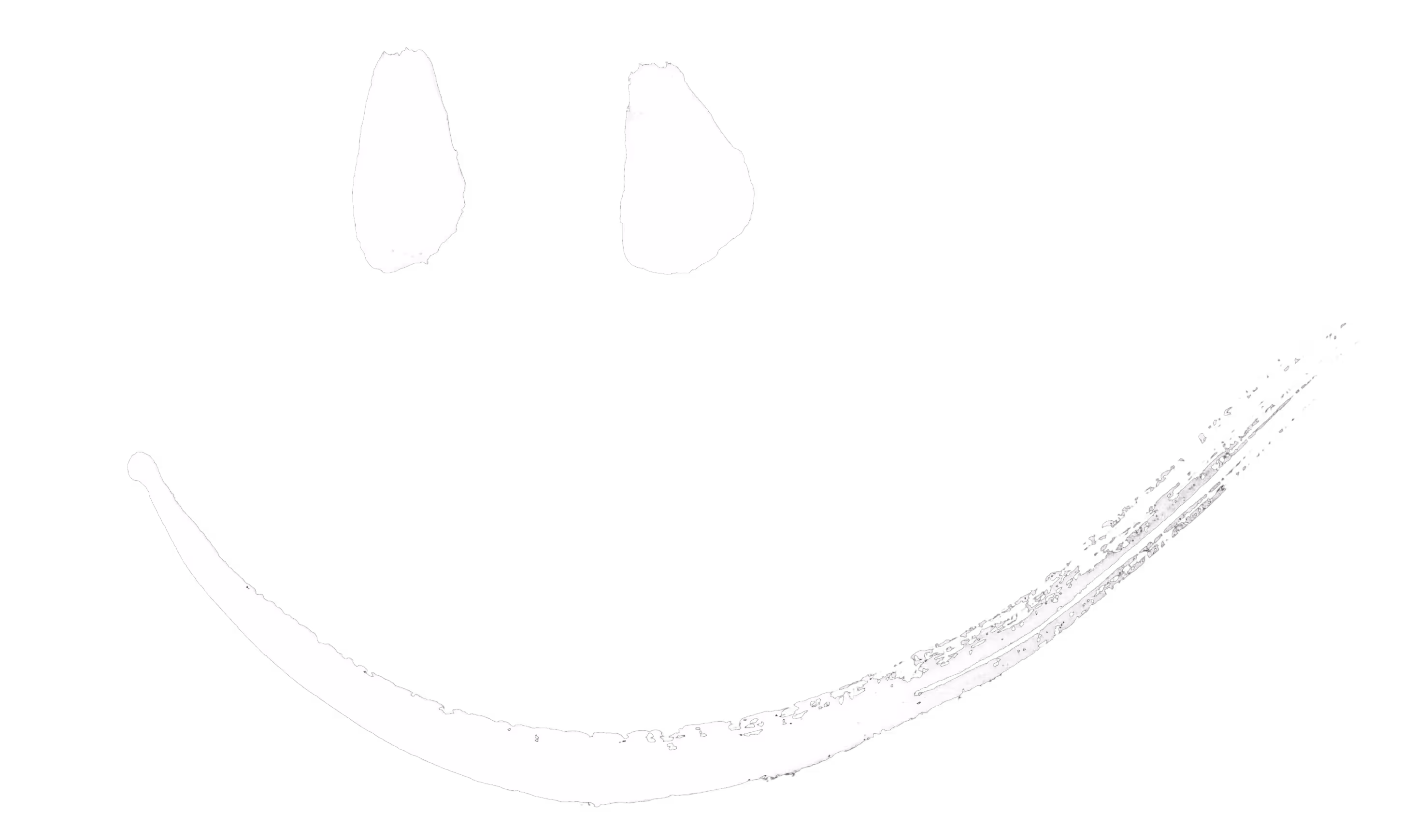 Smily aus Zahnpasta
