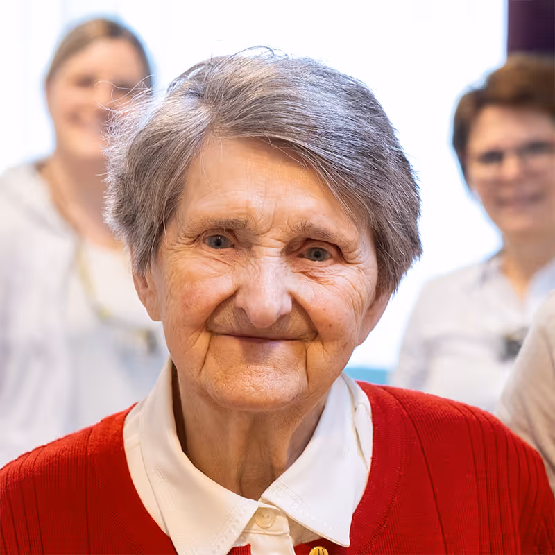 Seniorin Portait