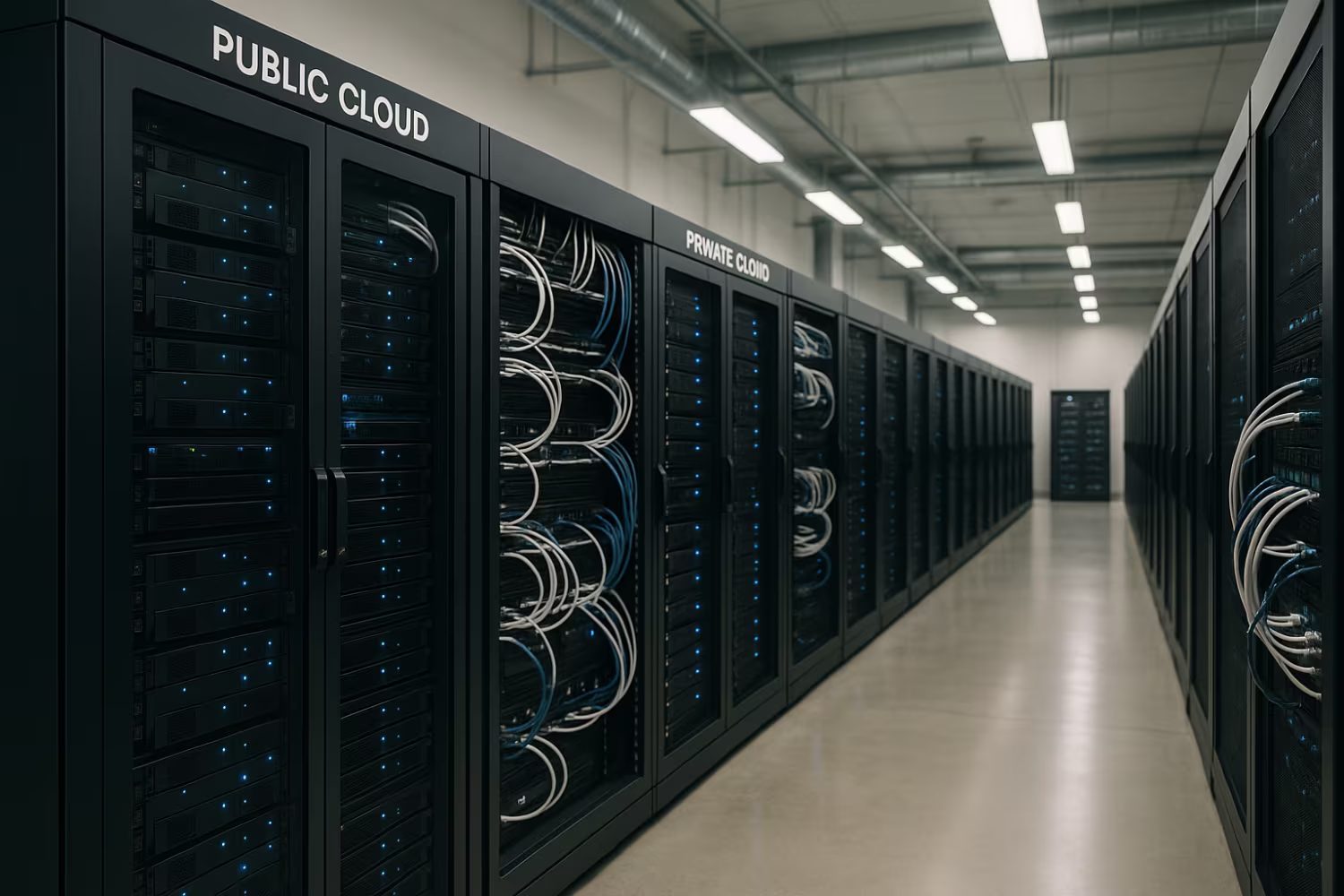 Modern hybrid cloud data center