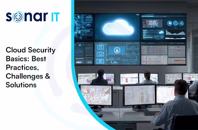 IT security agent working on his powerhouse software.