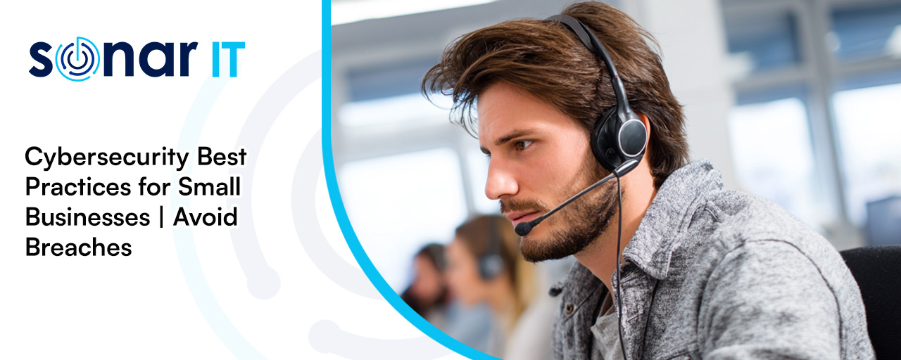 IT security agent working on his powerhouse software. 