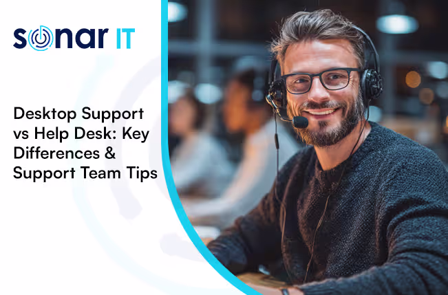 IT security agent working on his powerhouse software.