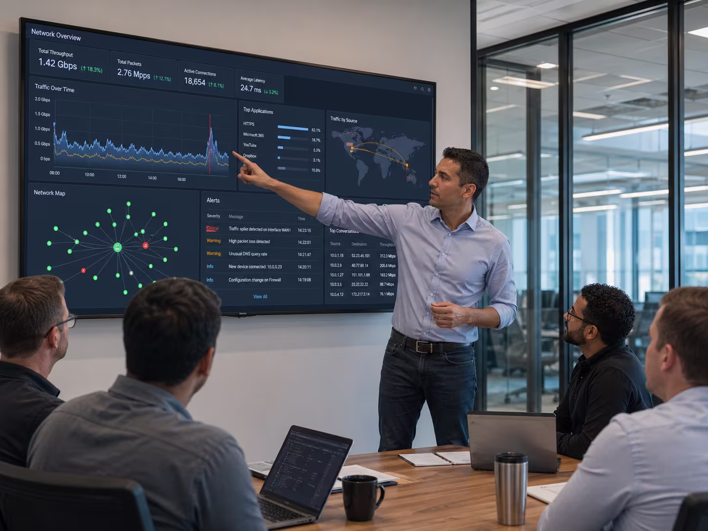 Diverse data protection consultants collaborating