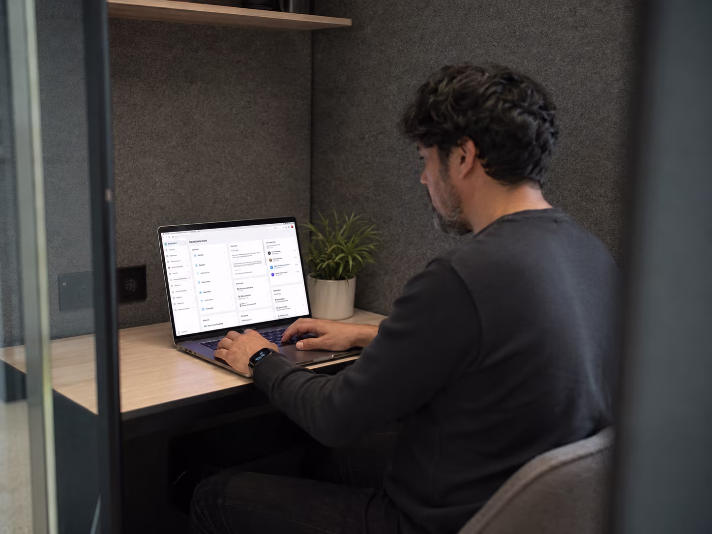 Diverse professionals reviewing intranet examples