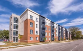 Exterior view of University of Indianapolis building