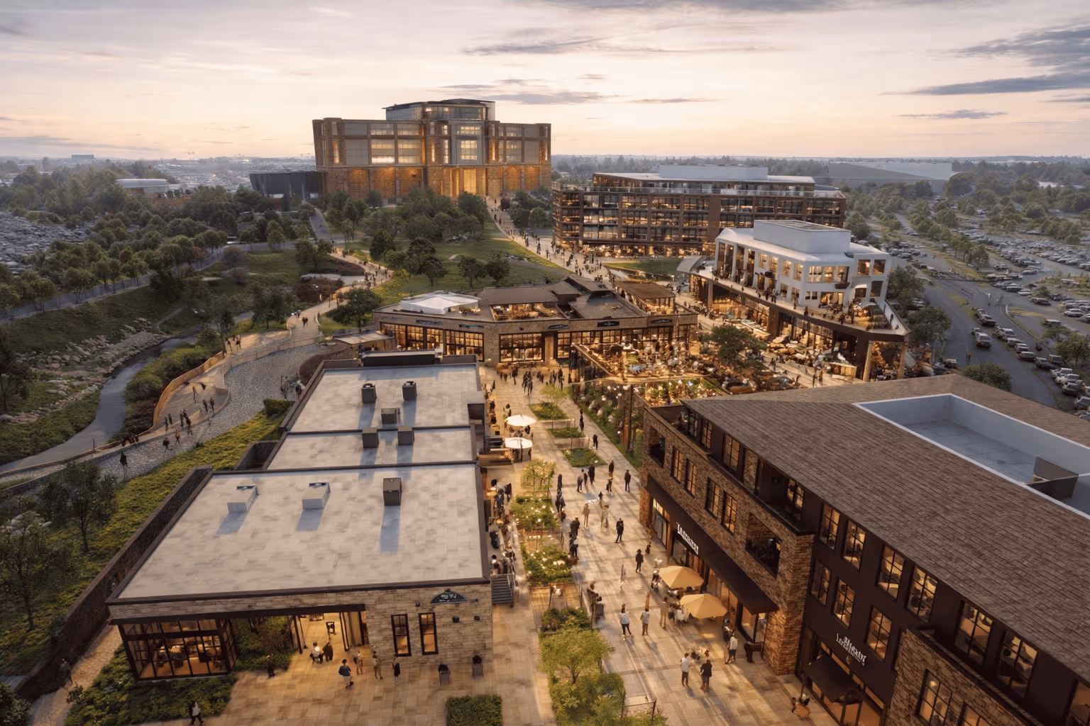 A 3D rendition of Wake Forest