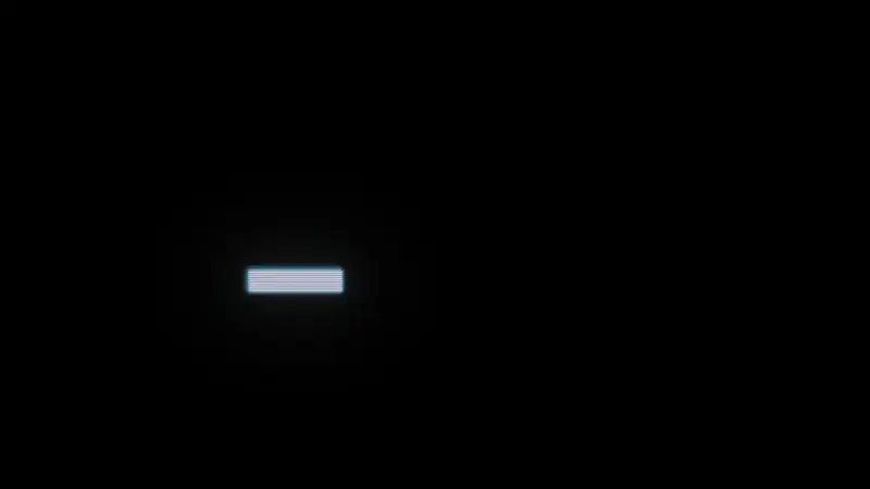 Motion graphic video for AlphaSOC featuring animated glitch text effect.
