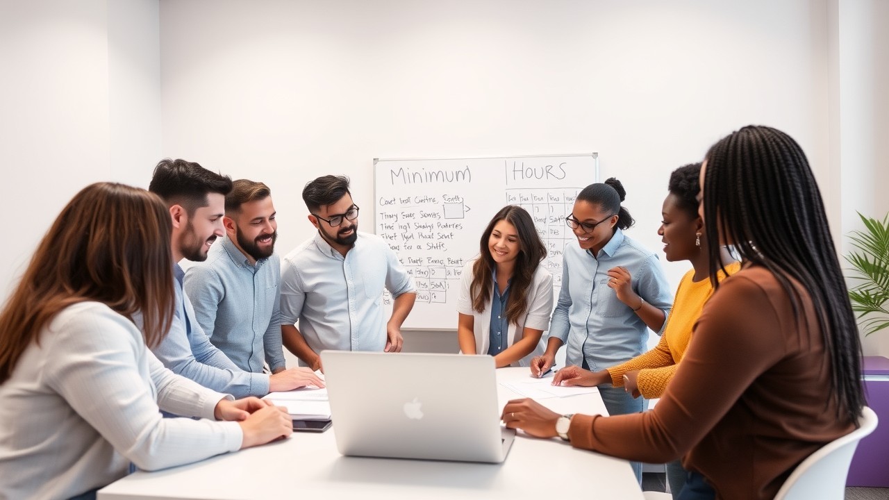 Professional woman reviewing a payslip on a tablet in a clean workspace, highlighting casual loading and pay entitlements.