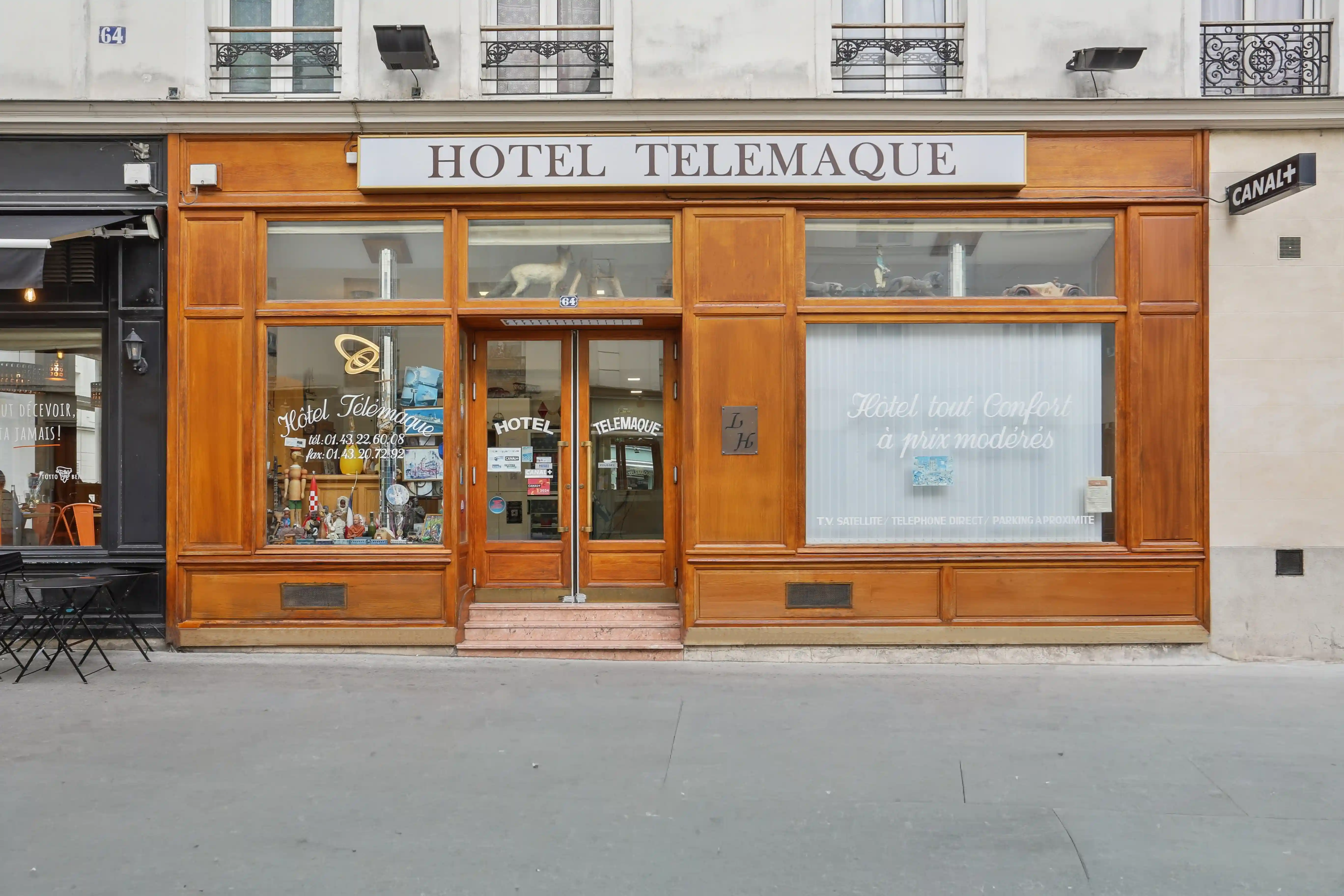 Facade hotel télémaque