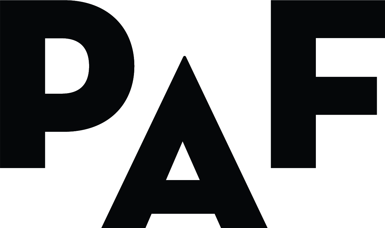 Paf - Prince albert fund logo black