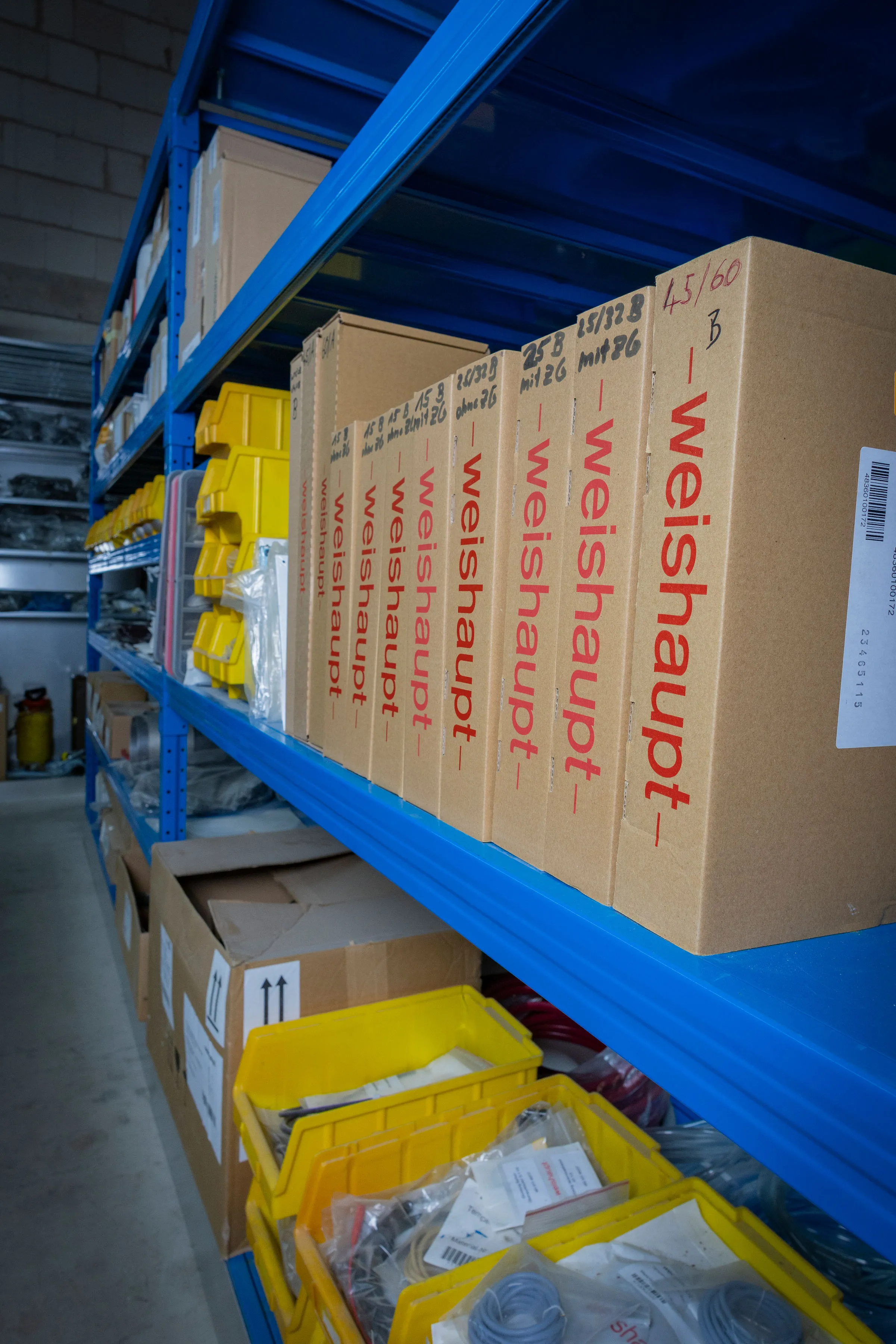 Weishaupt-Ersatzteile in Originalverpackung – sofort verfügbar