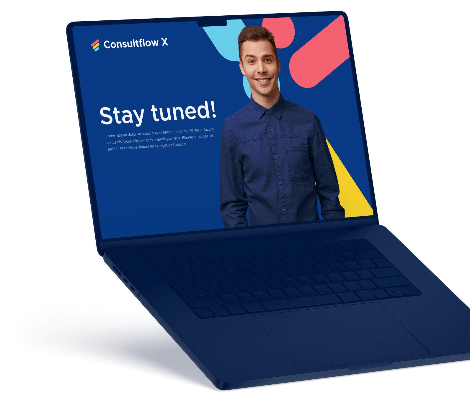Coming Soon - Consultflow X Webflow Template