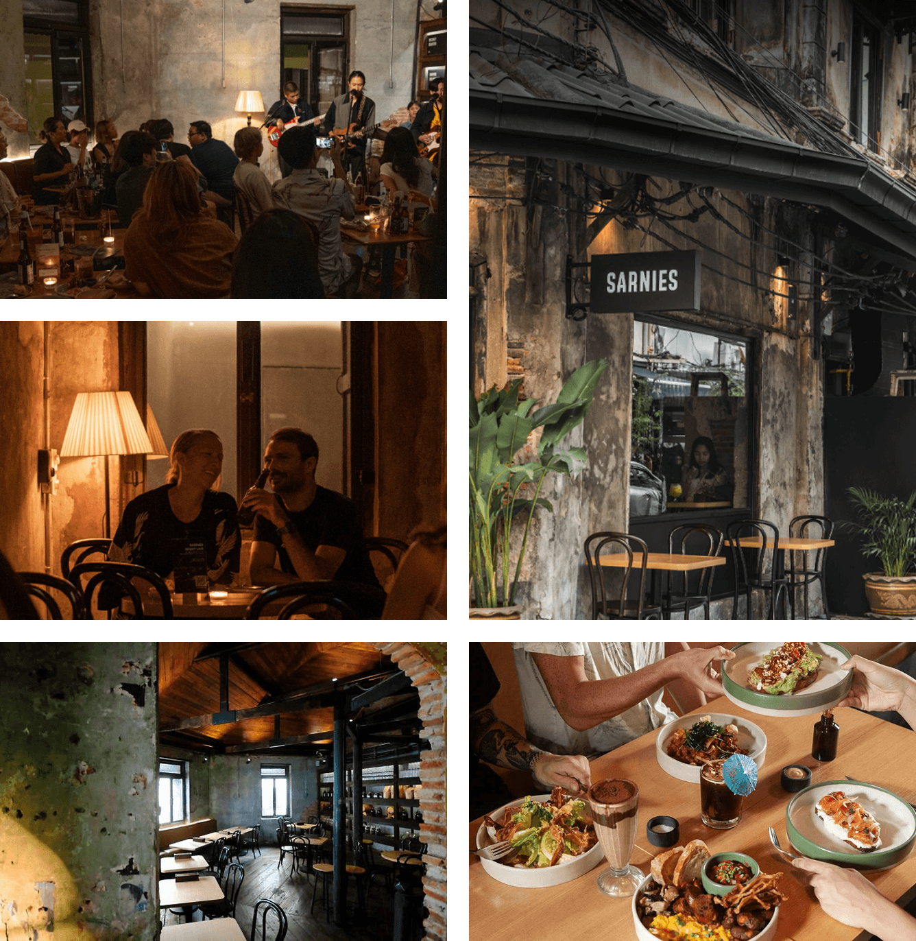 Sarnies Bangkok spaces