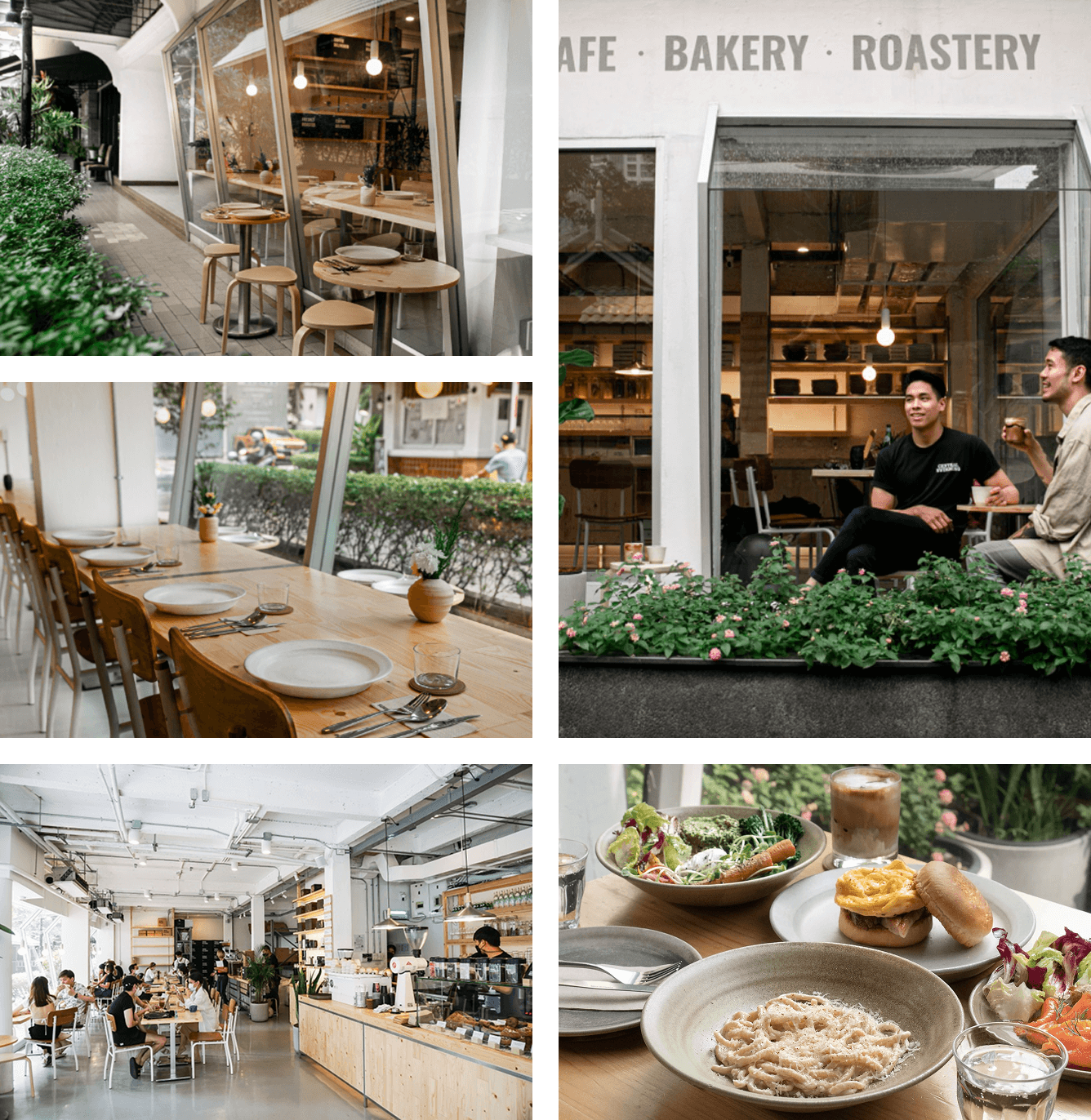 Sarnies Roastery spaces