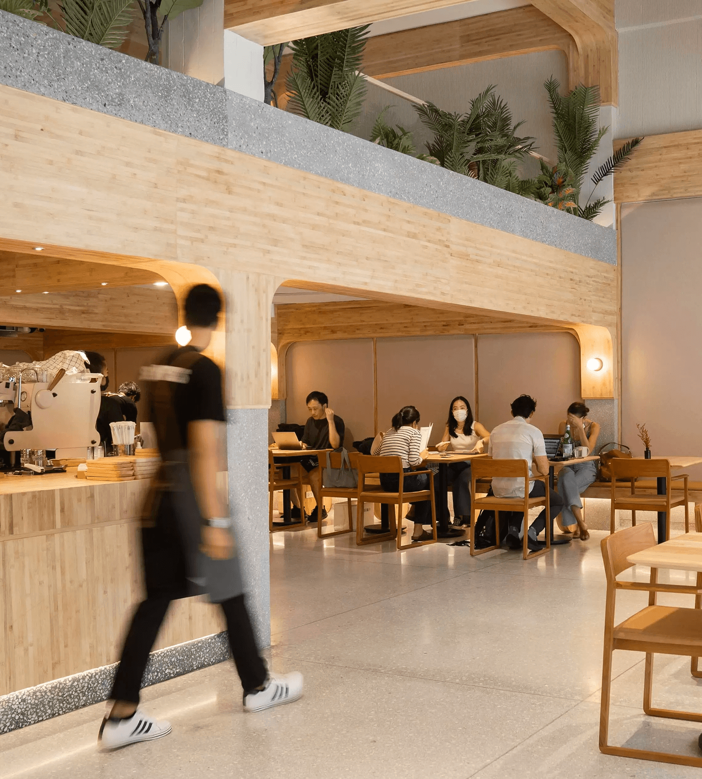 Sarnies カフェ Sukhumvit interior