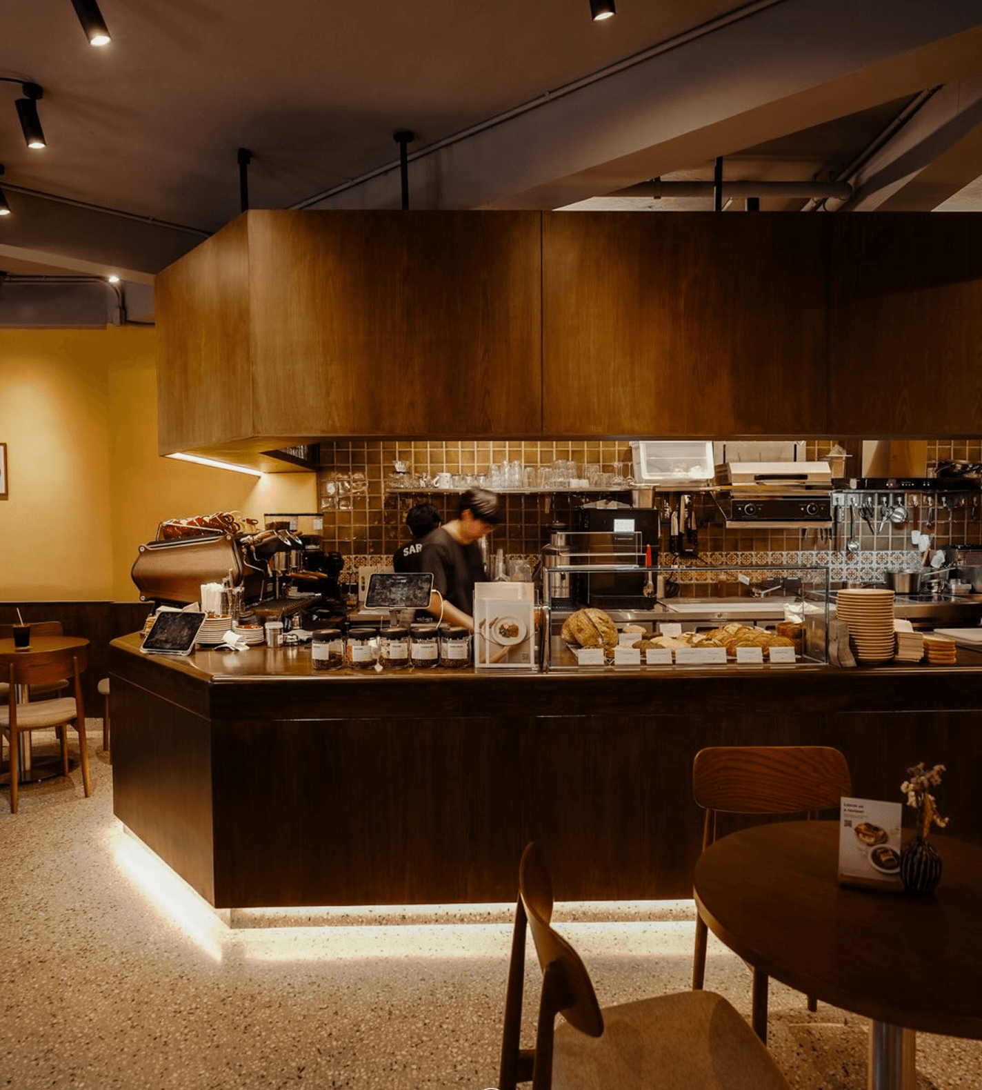 Sarnies Cantina interior