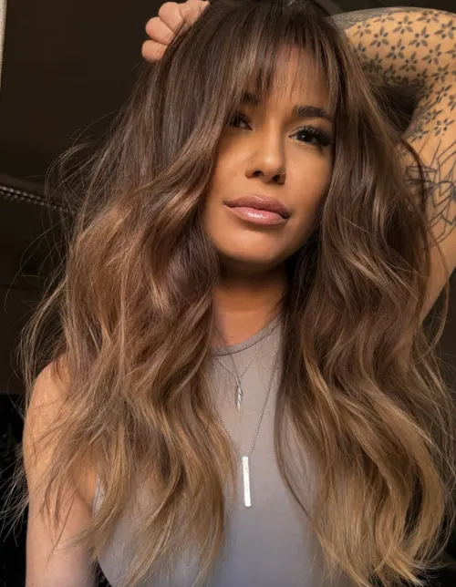 Portrait photography of Ida K client, close-up of a hairs