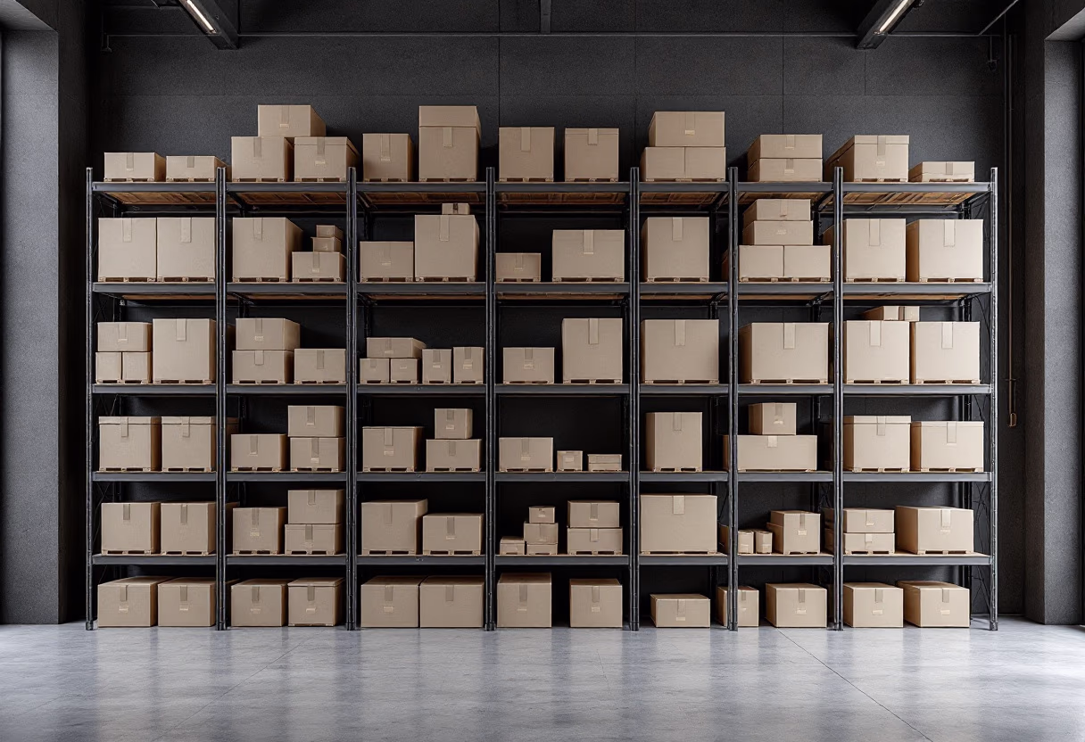 [background image] warehouse interior (for a moving & storage company)