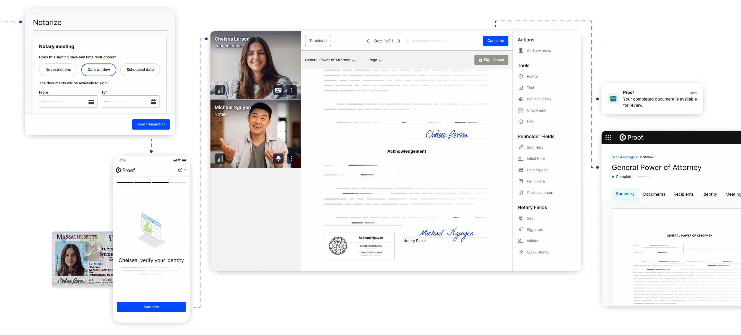image of student holding a progress certificate